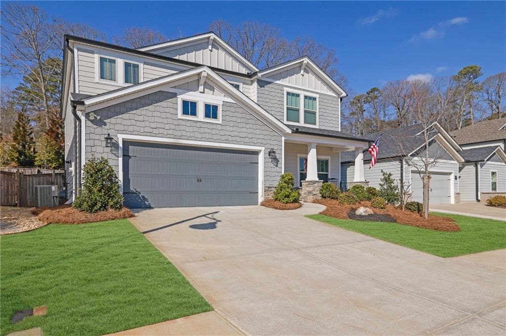4 bedroom, 3 bathroom, 2,601 sq ft single family residence sold at 117 Neese Farm Drive, Woodstock, GA 30188