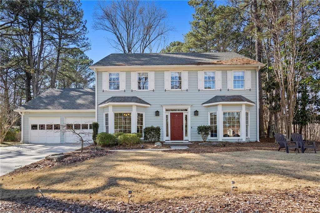 4 bedroom, 3 bathroom single family residence sold at 450 Surveyors Point, Suwanee, GA 30024