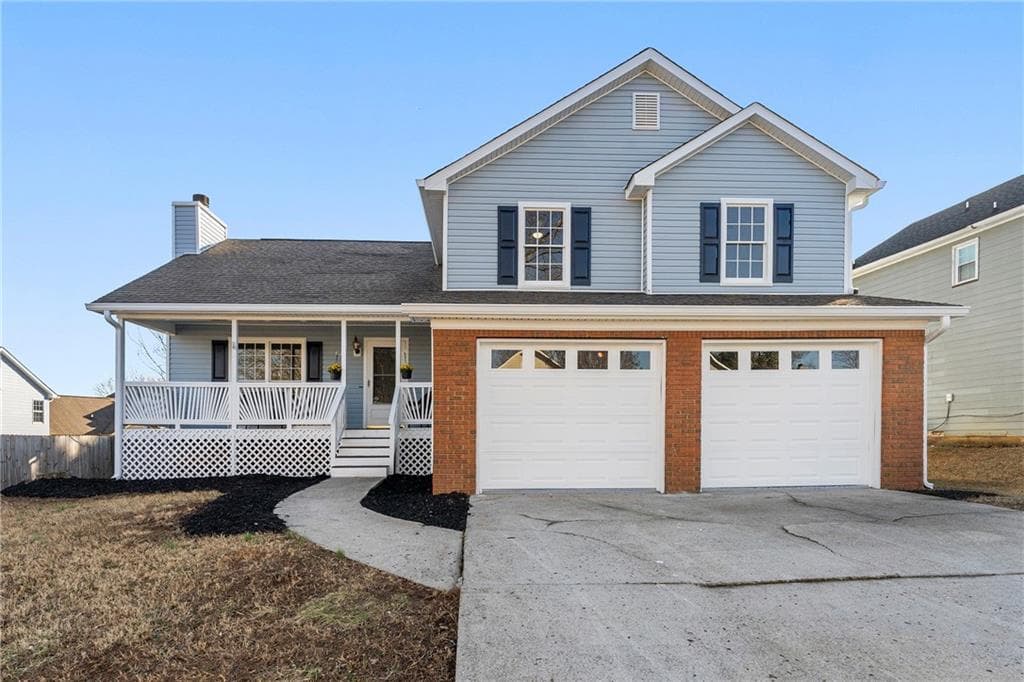 3 bedroom, 3 bathroom single family residence sold at 5209 Glendora Court, Powder Springs, GA 30127