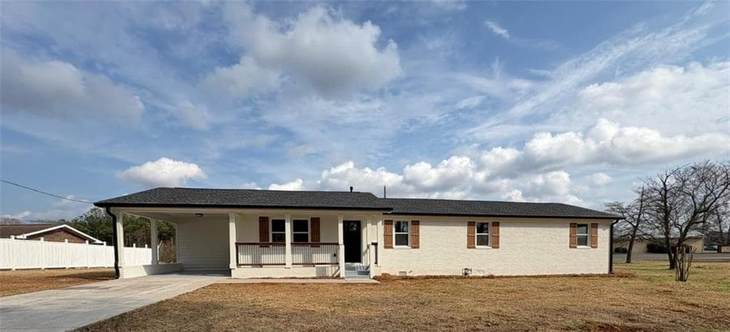 3 bedroom, 2 bathroom single family residence sold at 34 Goodwin Drive, Summerville, GA 30747