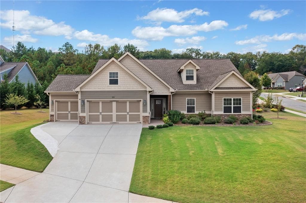 3 bedroom, 2 bathroom single family residence sold at 100 Summer Breeze Lane, Canton, GA 30114