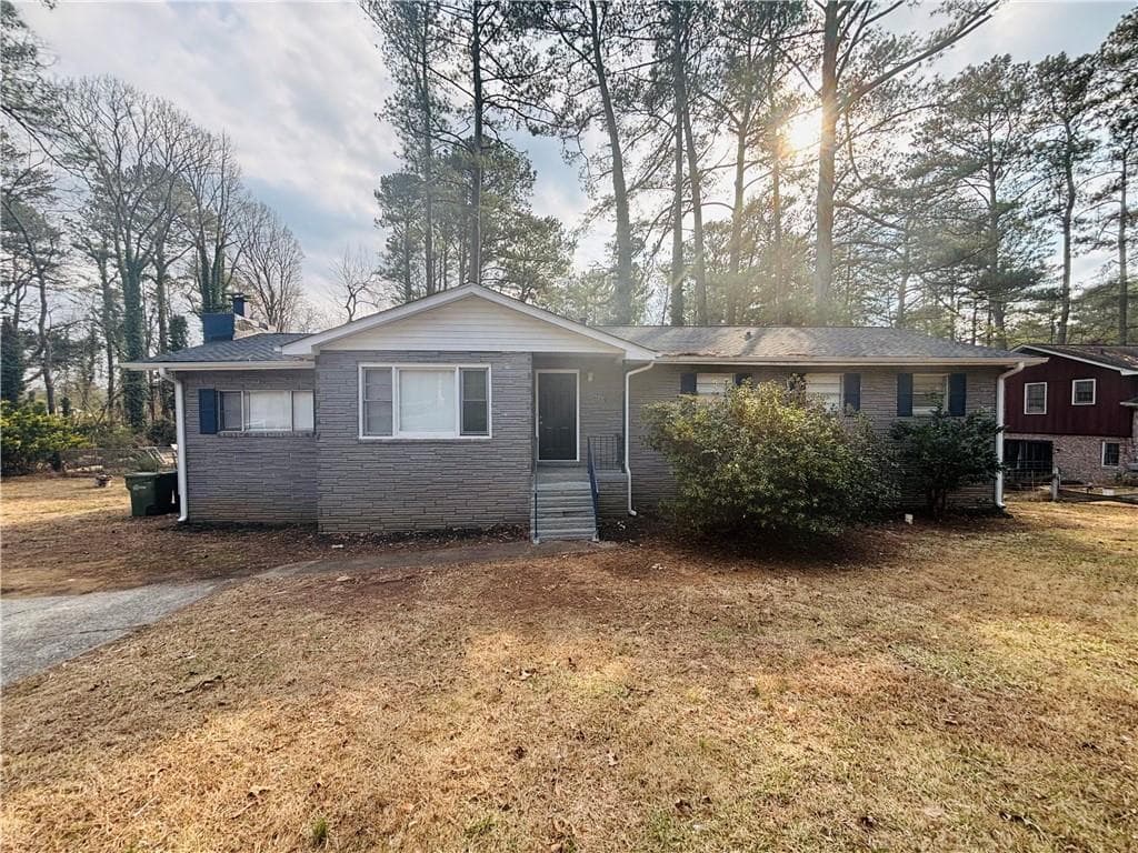 4 bedroom, 2 bathroom single family residence sold at 3900 Boulder Park Drive, Atlanta, GA 30331