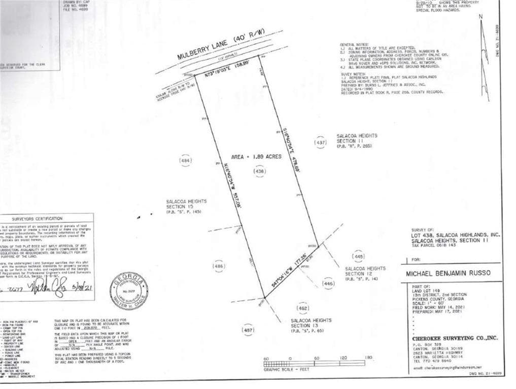 single family residence sold at 427 Mulberry Lane, Jasper, GA 30143
