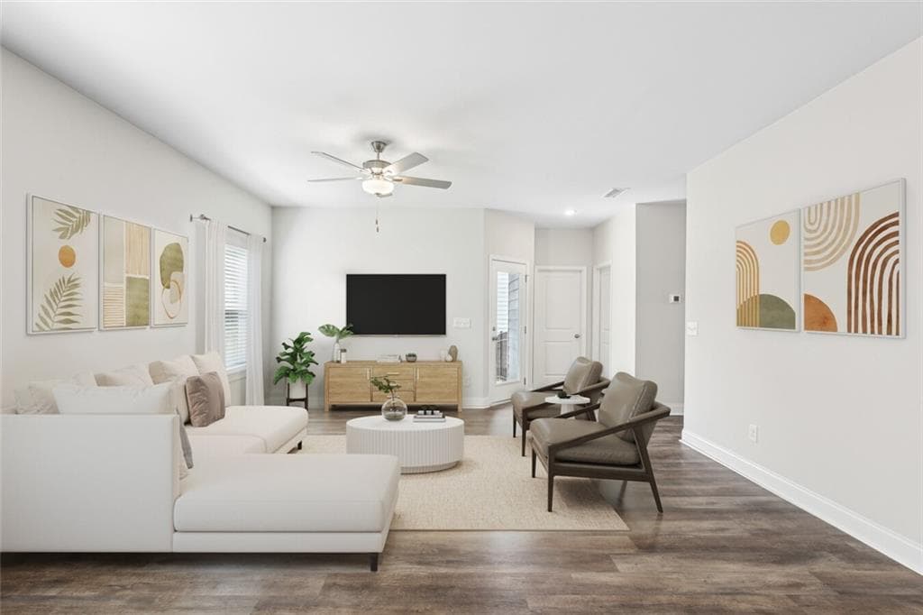 4 bedroom, 3 bathroom, 1,860 sq ft single family residence for rent at 2300 Paris Road Rosewood, Dallas, GA 30132 for $2,609 a month — photo 2