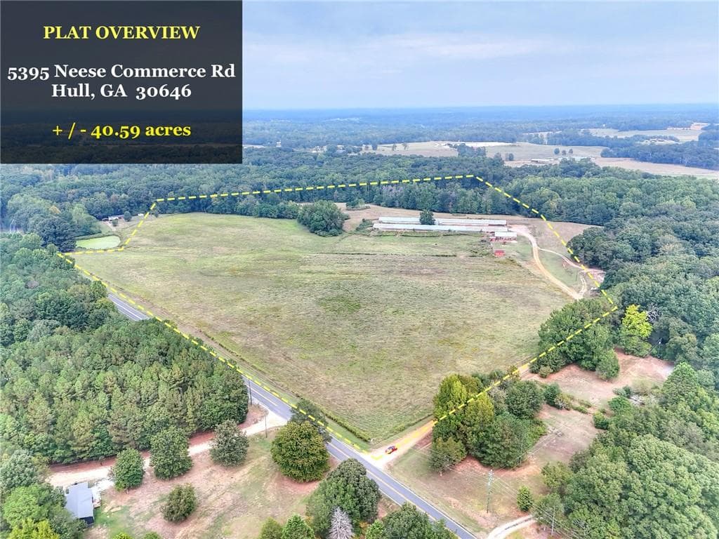 single family residence sold at 5395 Neese Commerce Road, Hull, GA 30646