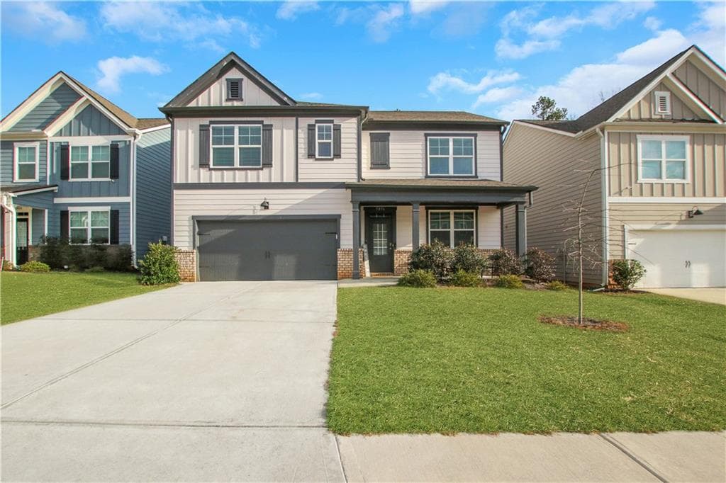 5 bedroom, 3 bathroom single family residence sold at 5896 Screech Owl Drive, Flowery Branch, GA 30542