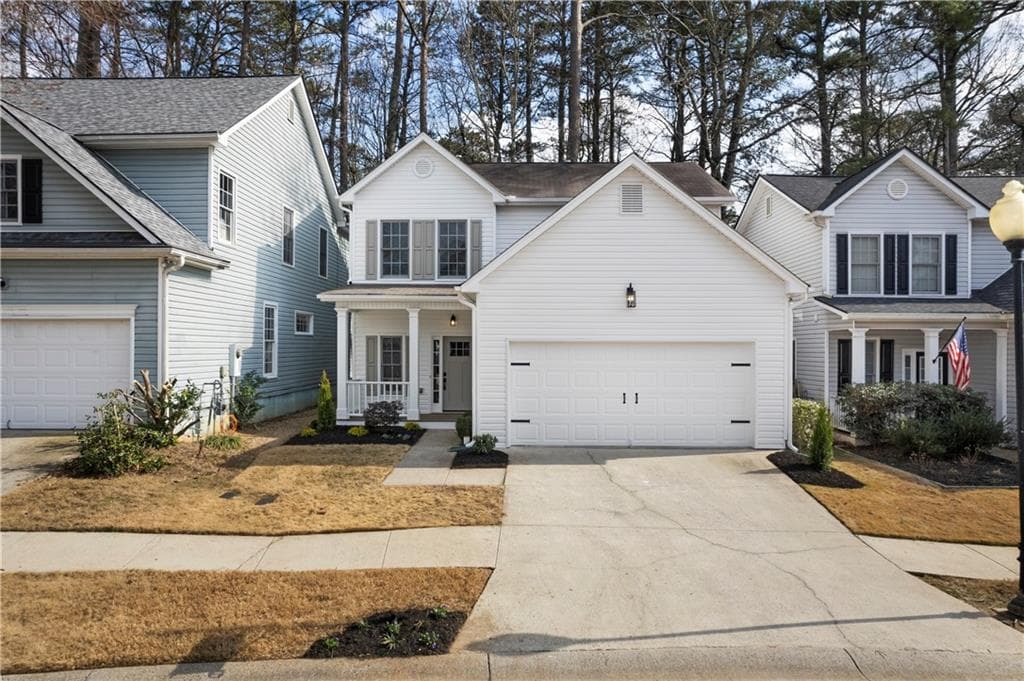 3 bedroom, 3 bathroom single family residence sold at 780 Gardenside Circle, Marietta, GA 30067