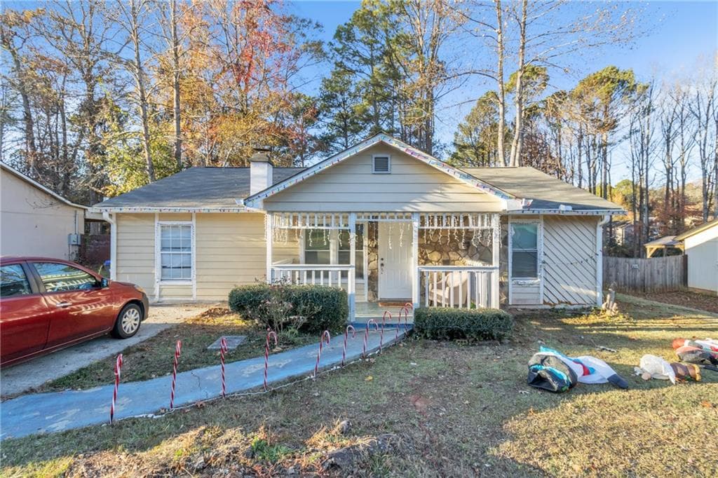 3 bedroom, 2 bathroom single family residence sold at 3109 Meadow Wood Court, Lawrenceville, GA 30044