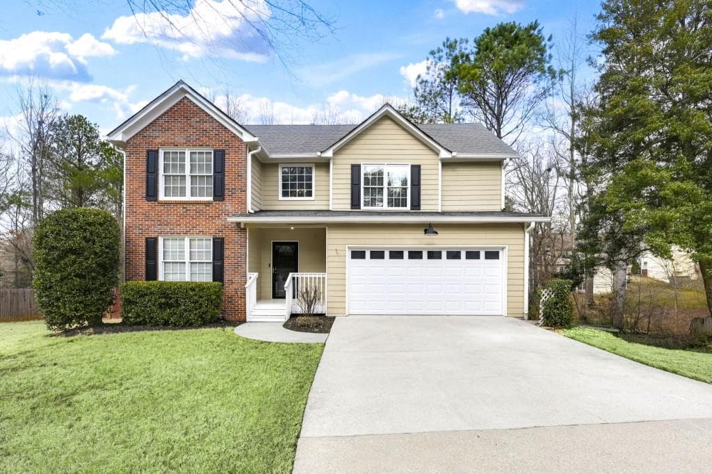 4 bedroom, 4 bathroom single family residence sold at 3997 Riversong Court, Suwanee, GA 30024