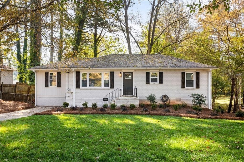 3 bedroom, 2 bathroom single family residence sold at 2485 Brentwood Road, Decatur, GA 30032