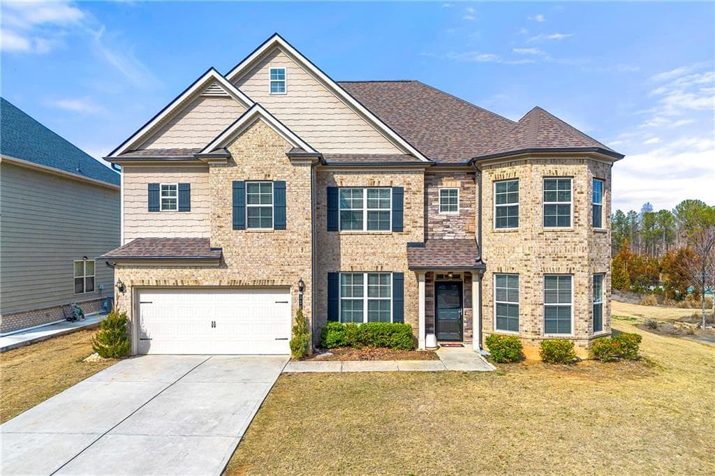 6 bedroom, 4 bathroom single family residence sold at 310 NW Brightfield Drive, Loganville, GA 30052