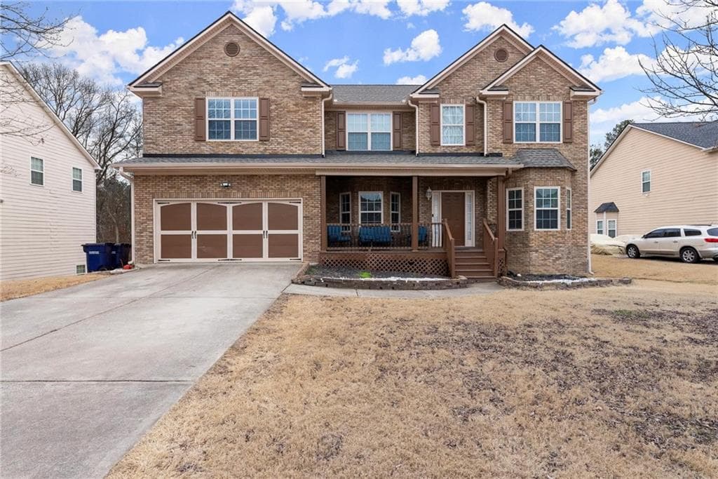 6 bedroom, 5 bathroom single family residence sold at 6124 Locklear Way, Douglasville, GA 30134