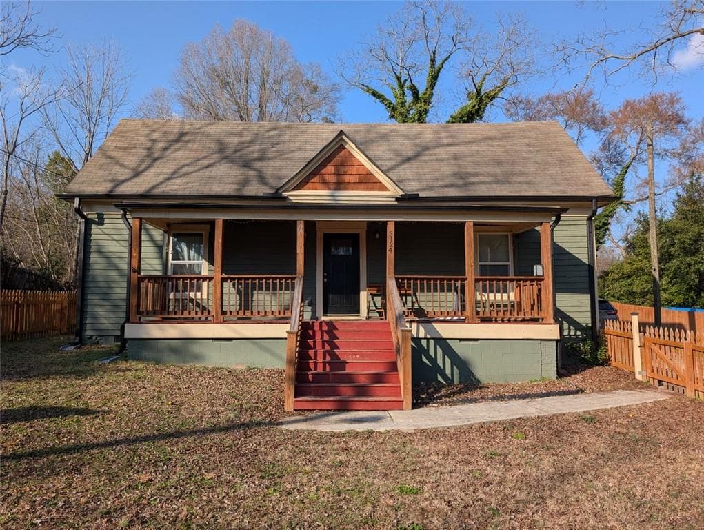 3 bedroom, 2 bathroom single family residence sold at 3124 USHER Street, Covington, GA 30014