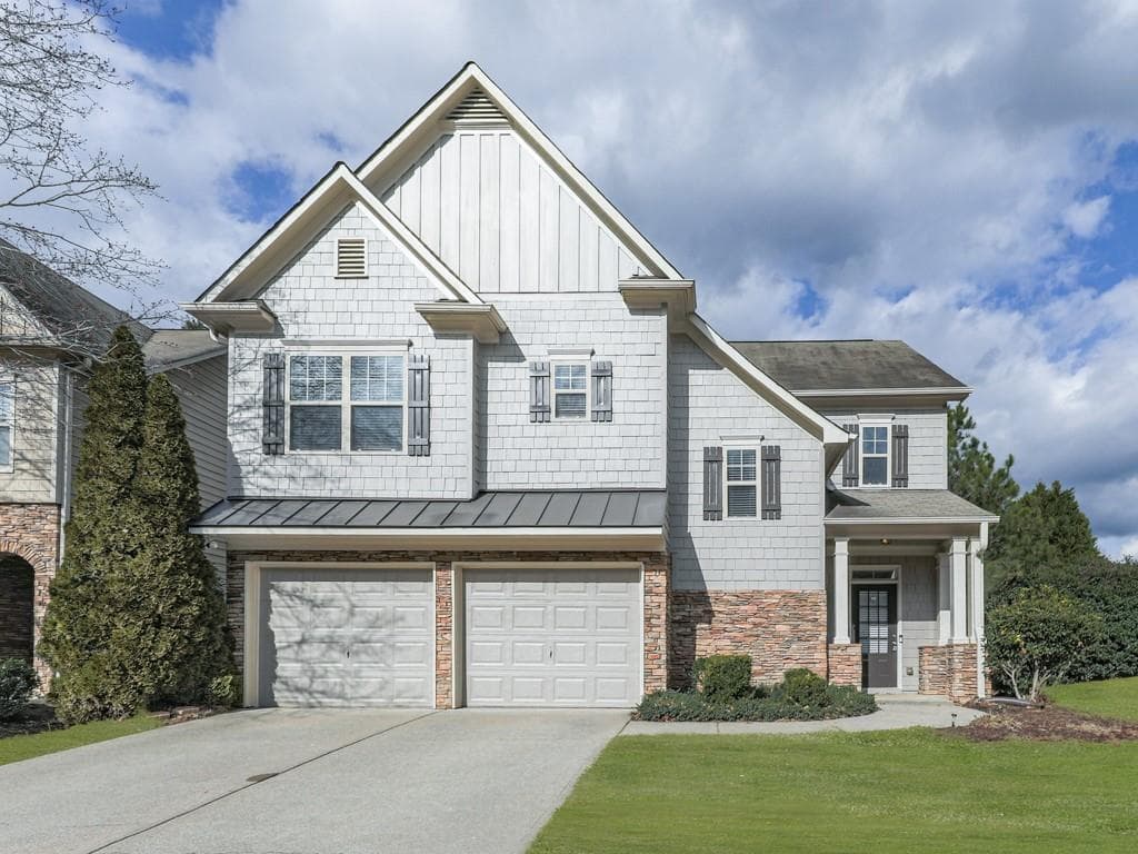 4 bedroom, 3 bathroom single family residence sold at 300 Downing Creek Trail, Canton, GA 30114