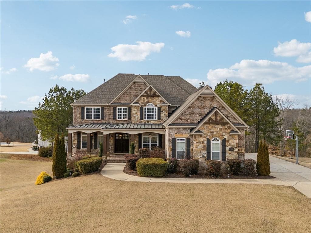 6 bedroom, 6 bathroom single family residence sold at 808 Chestnut Place, Milton, GA 30004