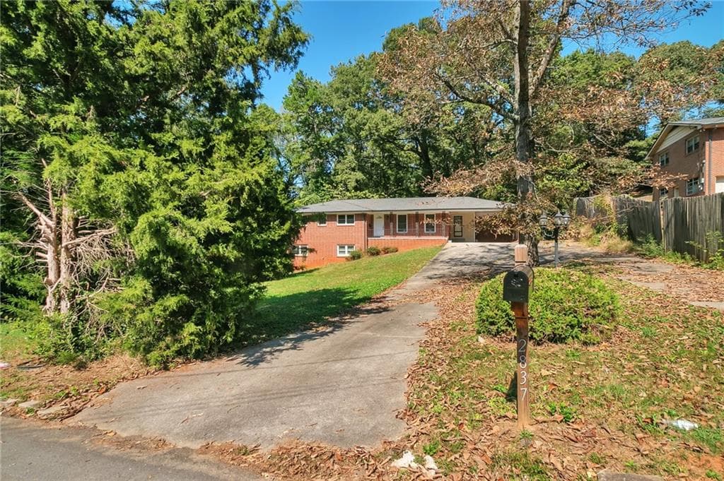 4 bedroom, 3 bathroom single family residence sold at 2837 Davidson Drive, Lithonia, GA 30058