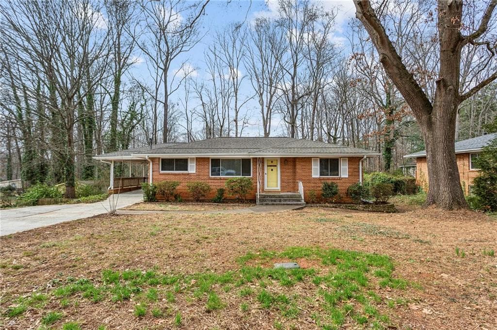 3 bedroom, 2 bathroom, 1,180 sq ft single family residence sold at 3614 Westbrook Drive, Smyrna, GA 30082 — photo 1 of 1
