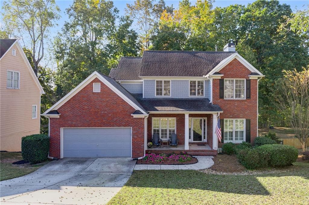 5 bedroom, 4 bathroom single family residence sold at 315 Hunters Trace, Dallas, GA 30157
