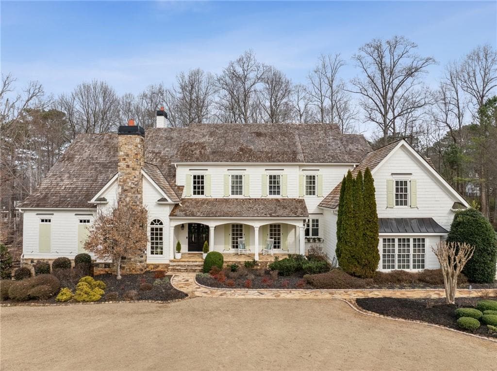 6 bedroom, 8 bathroom single family residence sold at 15245 Fairfax Lane, Milton, GA 30004