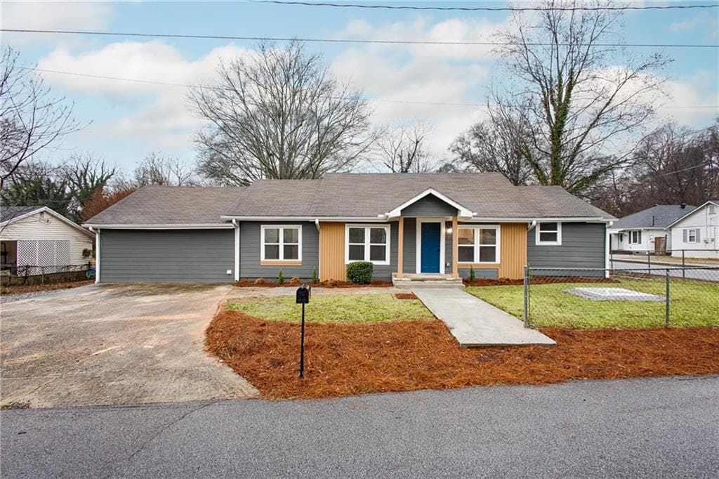 4 bedroom, 3 bathroom single family residence sold at 5412 Peak Street, Mableton, GA 30126
