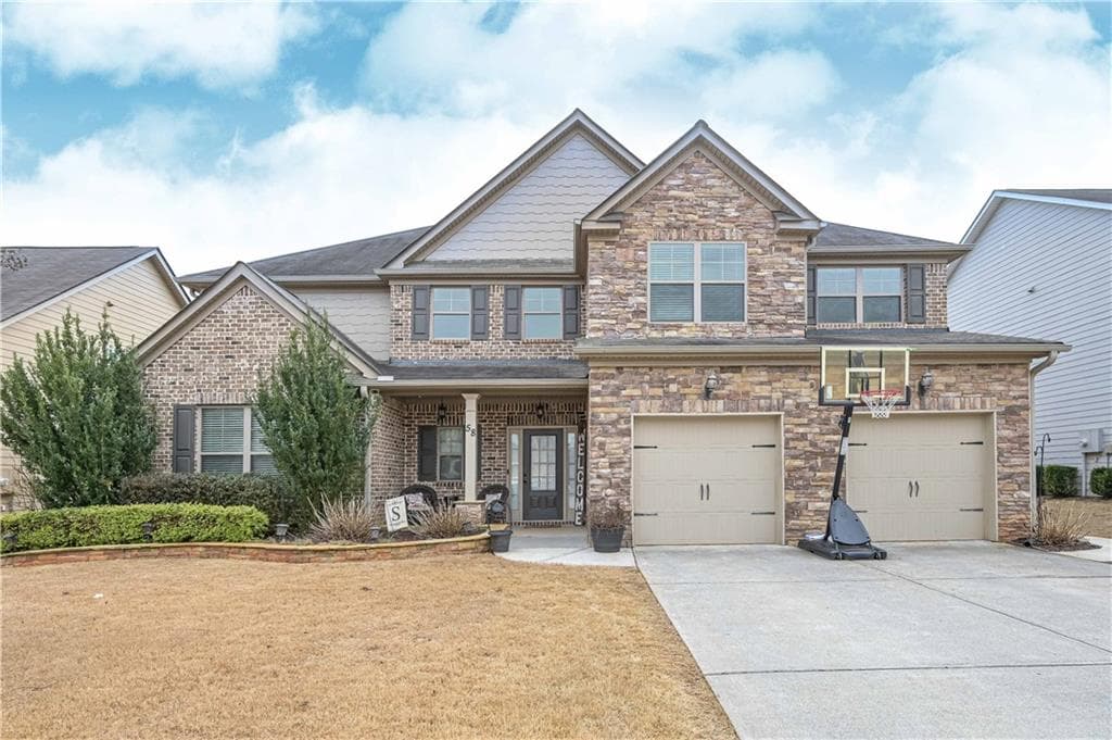5 bedroom, 6 bathroom single family residence sold at 58 Ashbury Circle, Dallas, GA 30157