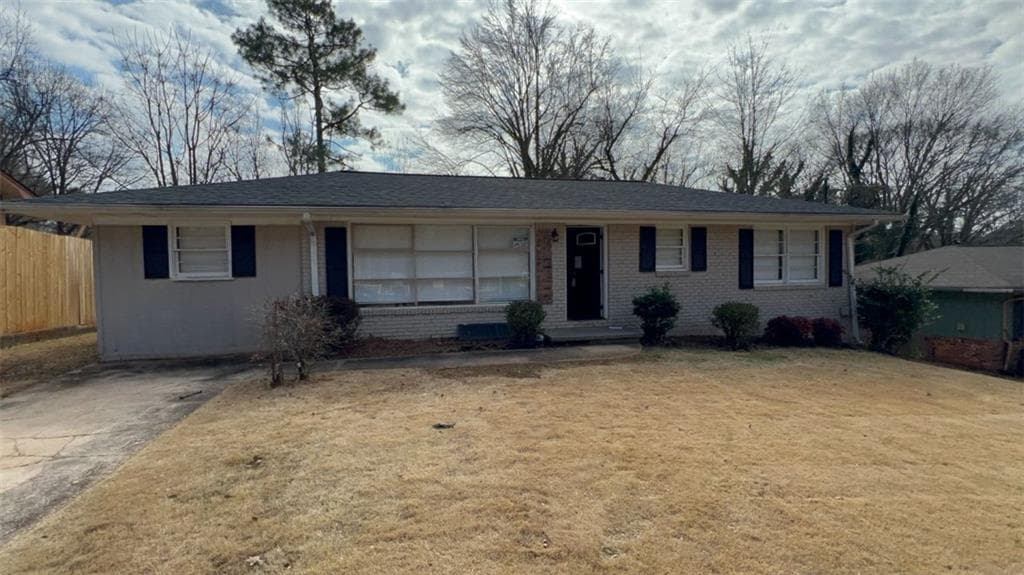 3 bedroom, 1 bathroom single family residence sold at 4027 GLADESWORTH Lane, Decatur, GA 30035