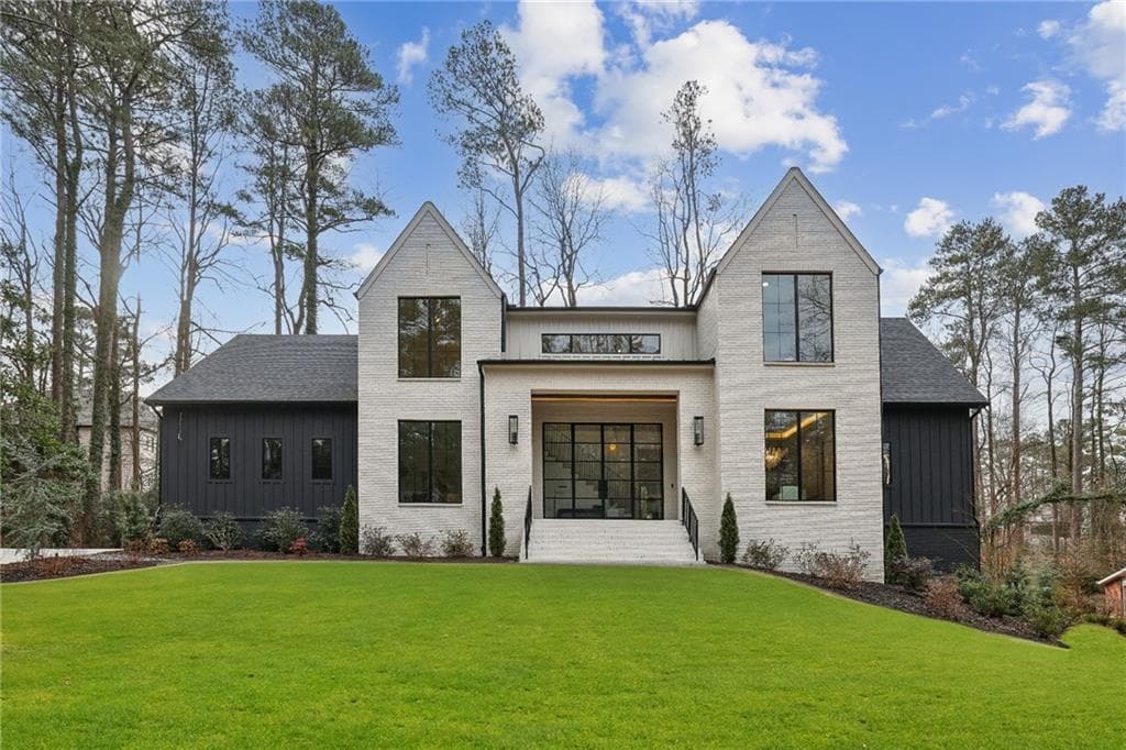 5 bedroom, 6 bathroom single family residence sold at 6455 Scott Valley Road, Sandy Springs, GA 30328