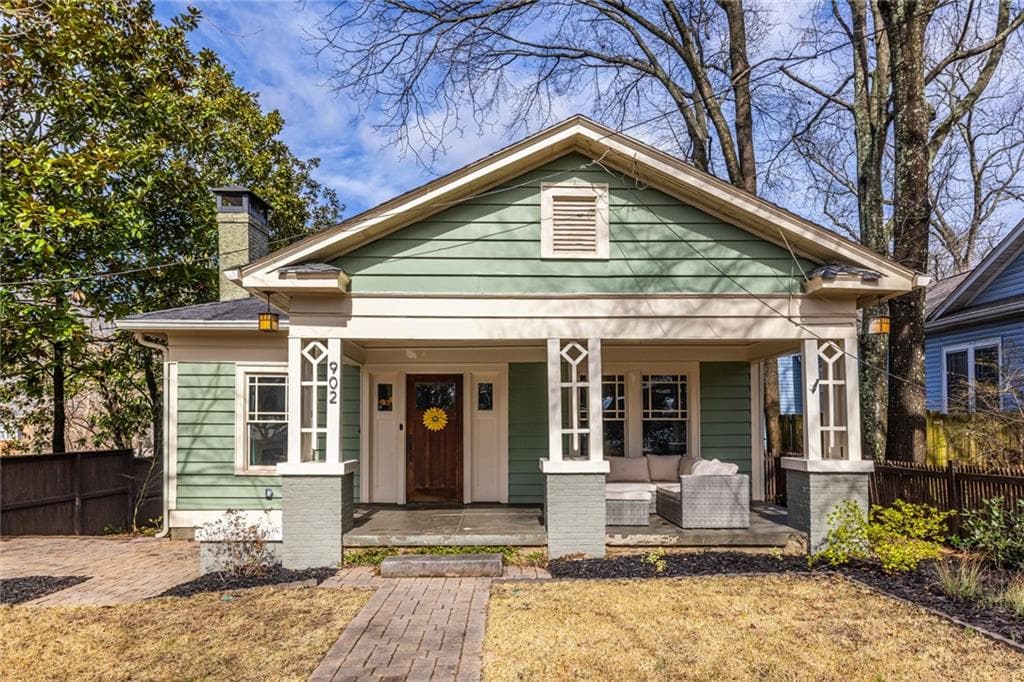 3 bedroom, 2 bathroom single family residence sold at 902 E Ponce De Leon Avenue, Decatur, GA 30030
