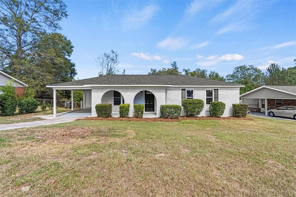 3 bedroom, 2 bathroom single family residence sold at 2859 Pheasant Drive, Hephzibah, GA 30815