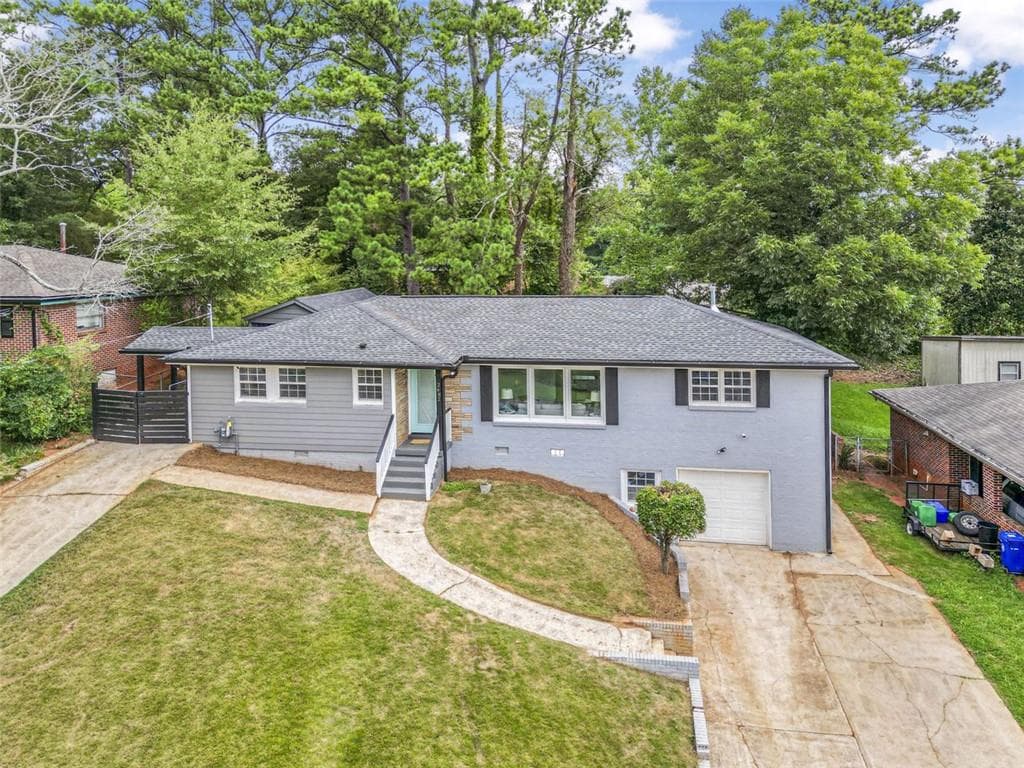 3 bedroom, 2 bathroom, 1,614 sq ft single family residence sold at 2982 TONEY Drive, Decatur, GA 30032