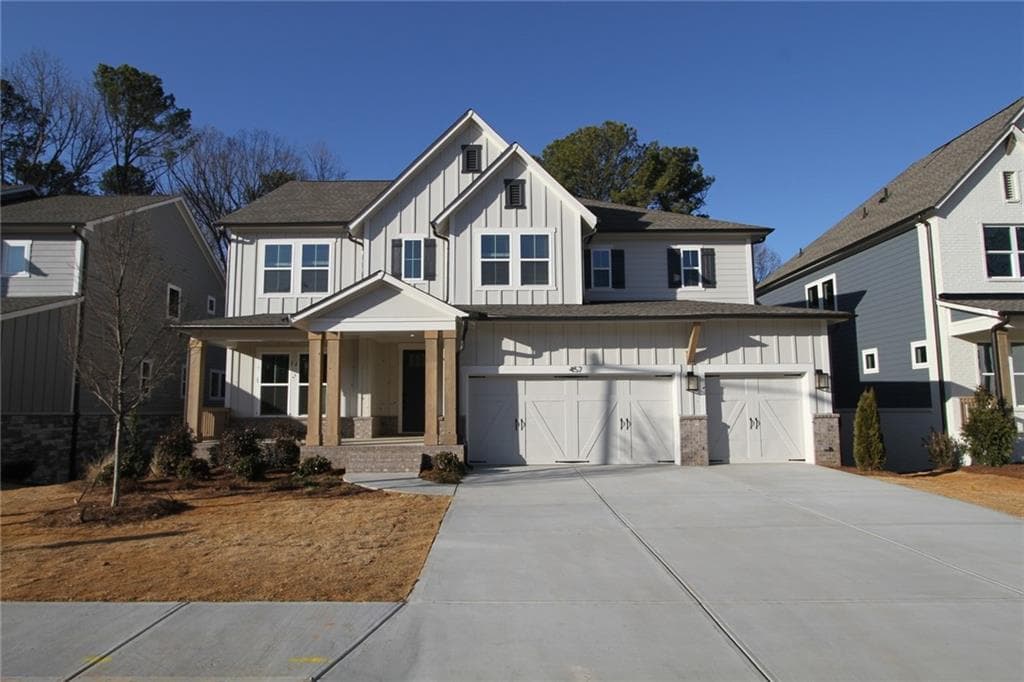5 bedroom, 4 bathroom single family residence sold at 457 Maypop Lane, Woodstock, GA 30188