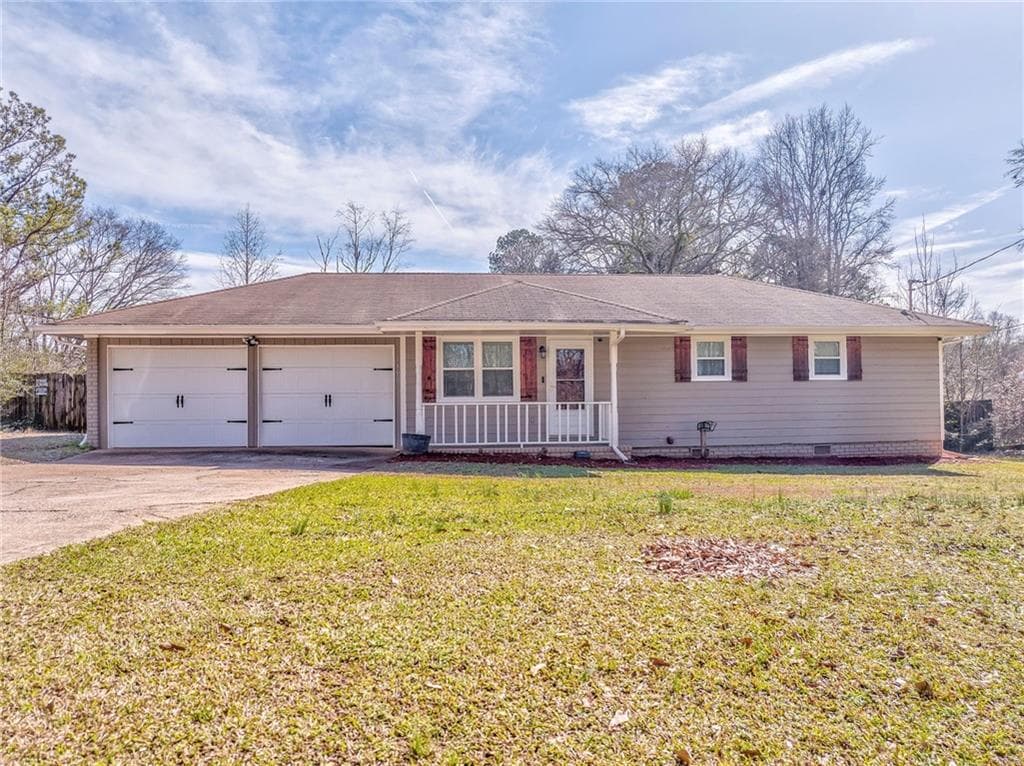 3 bedroom, 2 bathroom single family residence sold at 1408 LAKE PARADISE Road, Villa Rica, GA 30180