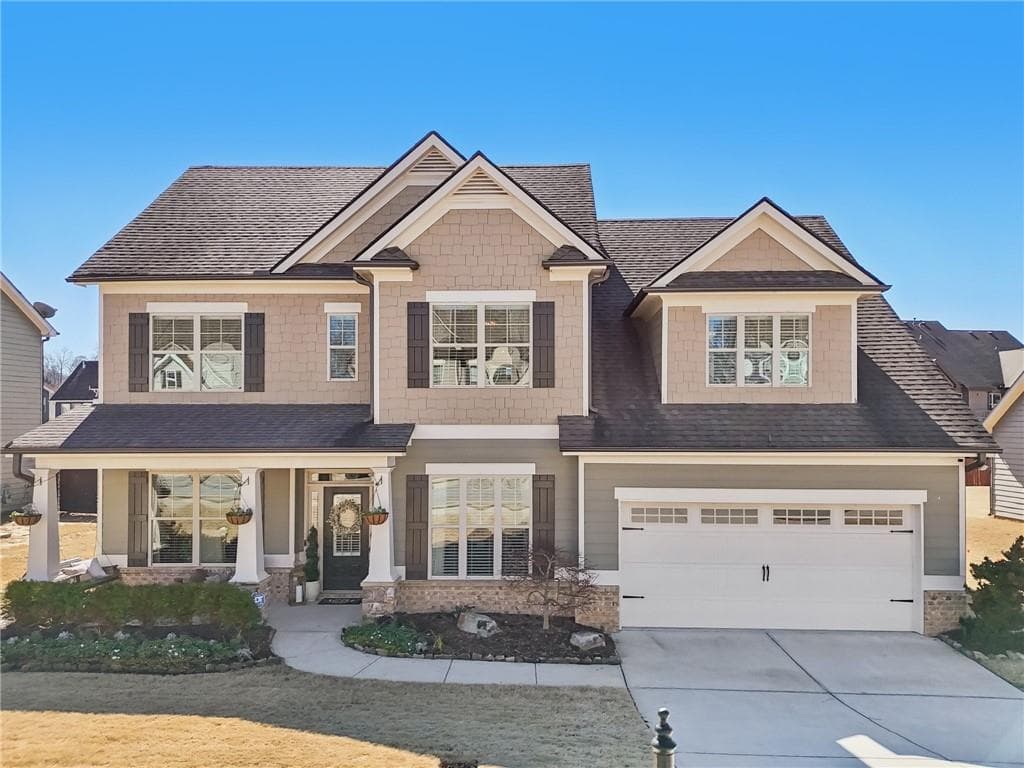 5 bedroom, 4 bathroom single family residence sold at 6333 STONEBRIDGE Cove, Braselton, GA 30517