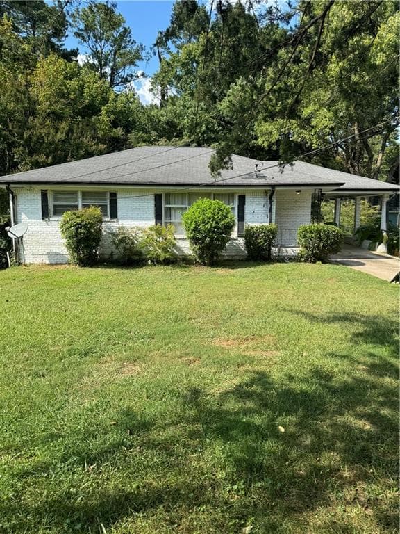 2 bedroom, 1 bathroom single family residence sold at 3042 Santa Monica Drive, Decatur, GA 30032