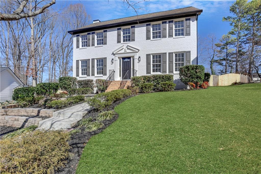 4 bedroom, 3 bathroom single family residence sold at 2250 Deer Oaks Trail, Lawrenceville, GA 30044