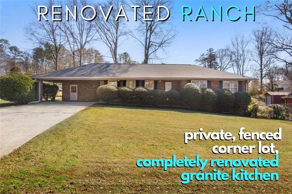 3 bedroom, 2 bathroom single family residence sold at 1004 POWELL WRIGHT Road, Marietta, GA 30066