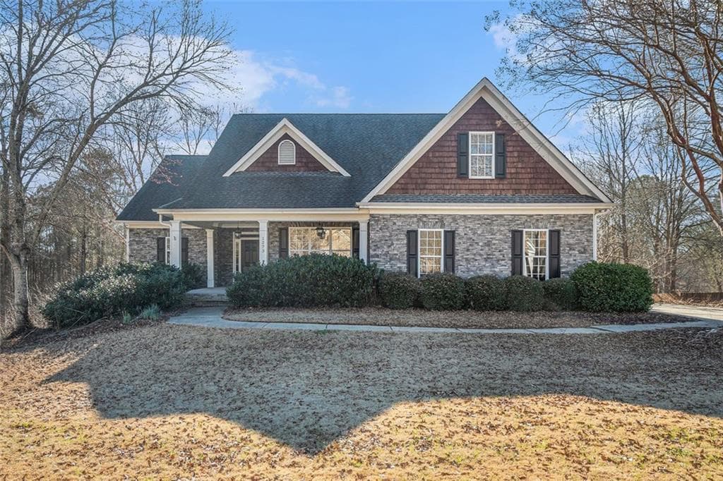 4 bedroom, 3 bathroom single family residence sold at 1273 ALCOVY BLUFF Drive, Monroe, GA 30656