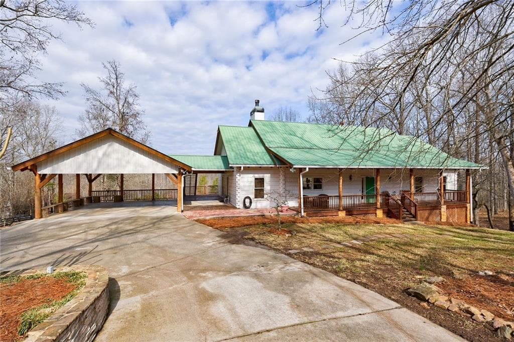 6 bedroom, 5 bathroom single family residence sold at 2865 Hightower Road, Ball Ground, GA 30107