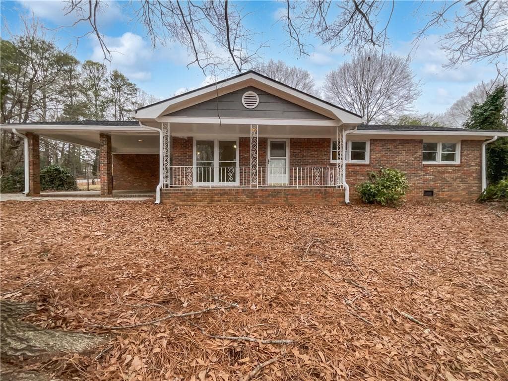 4 bedroom, 3 bathroom single family residence sold at 3930 Buck Road, Powder Springs, GA 30127