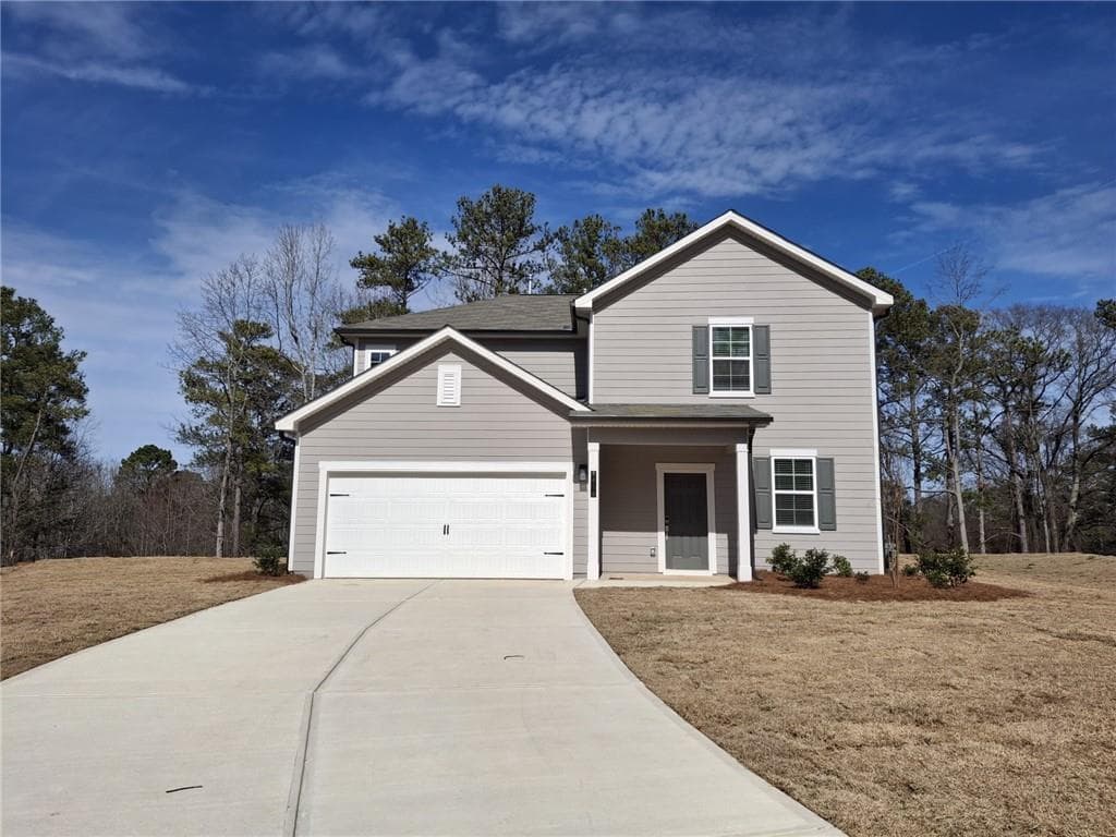 3 bedroom, 3 bathroom single family residence sold at 8659 Paradise Drive, Douglasville, GA 30134