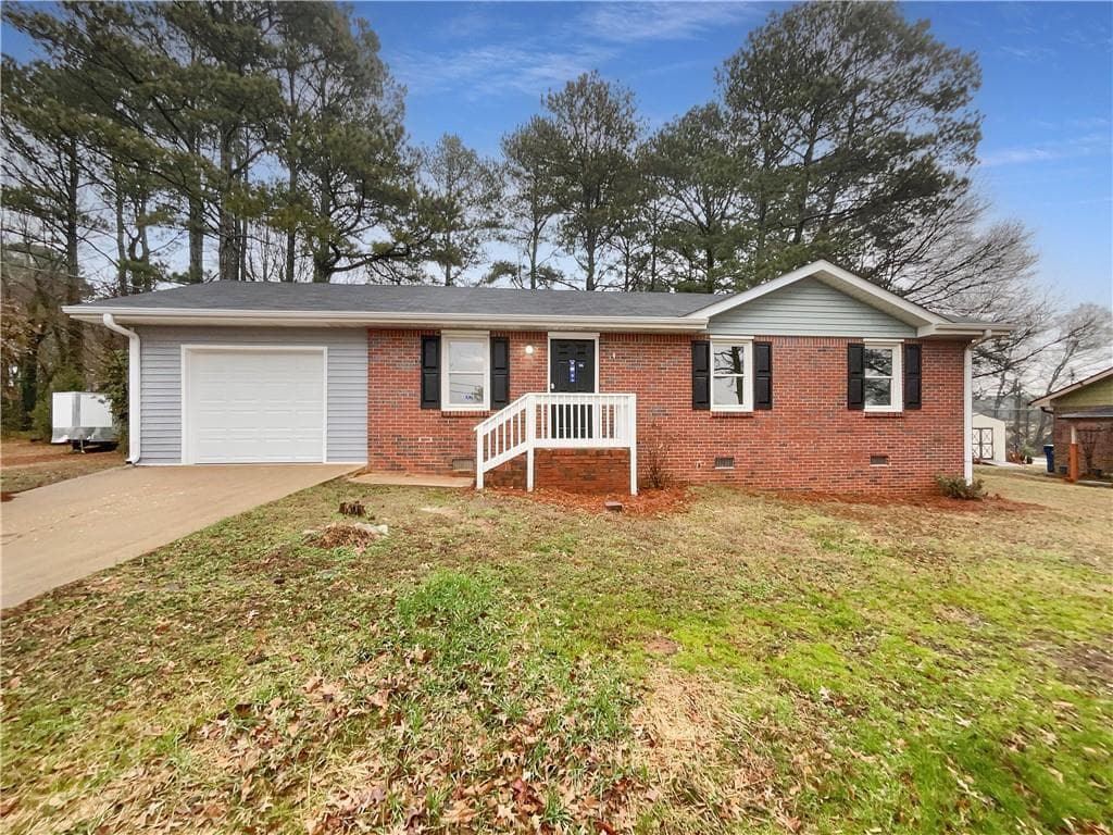 3 bedroom, 1 bathroom single family residence sold at 1179 Carl Bethlehem Road, Winder, GA 30680