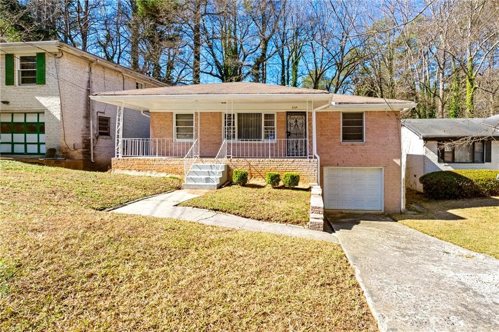 3 bedroom, 2 bathroom single family residence sold at 664 Church Street, Atlanta, GA 30318