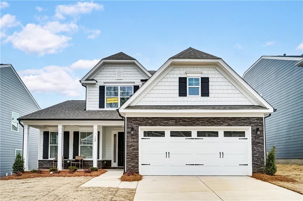 4 bedroom, 4 bathroom single family residence sold at 7028 Manchester Drive, Flowery Branch, GA 30542
