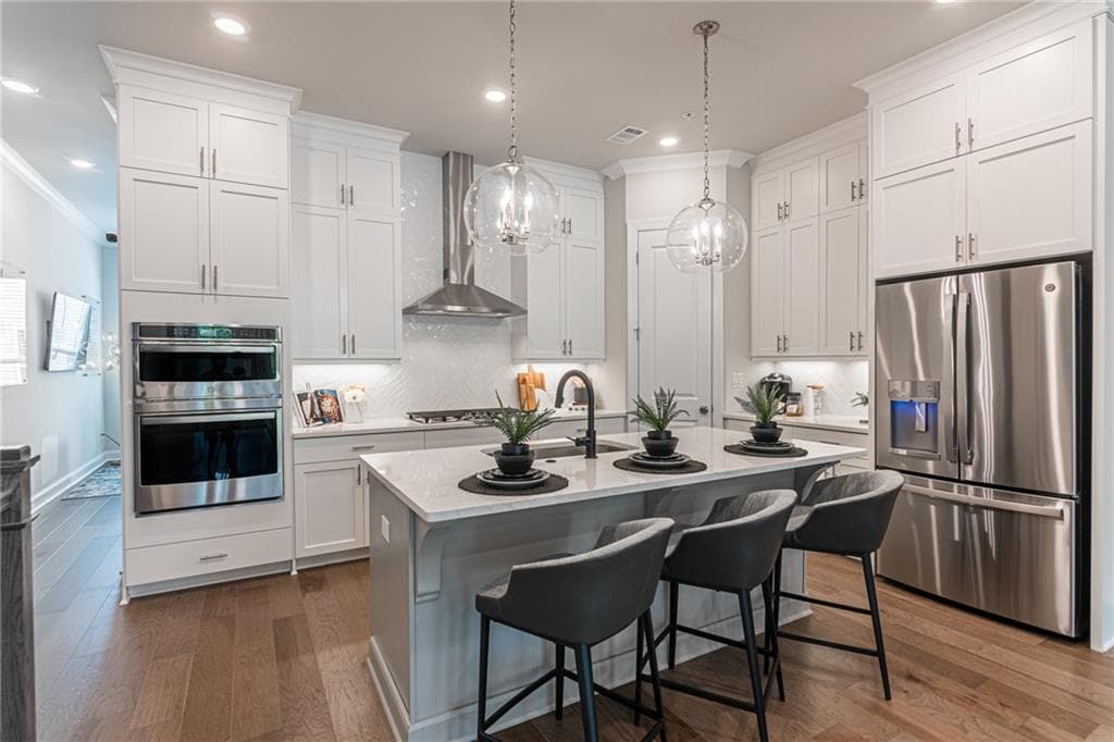 4 bedroom, 4 bathroom townhouse sold at 3904 Benchwood Court 203, Peachtree Corners, GA 30092
