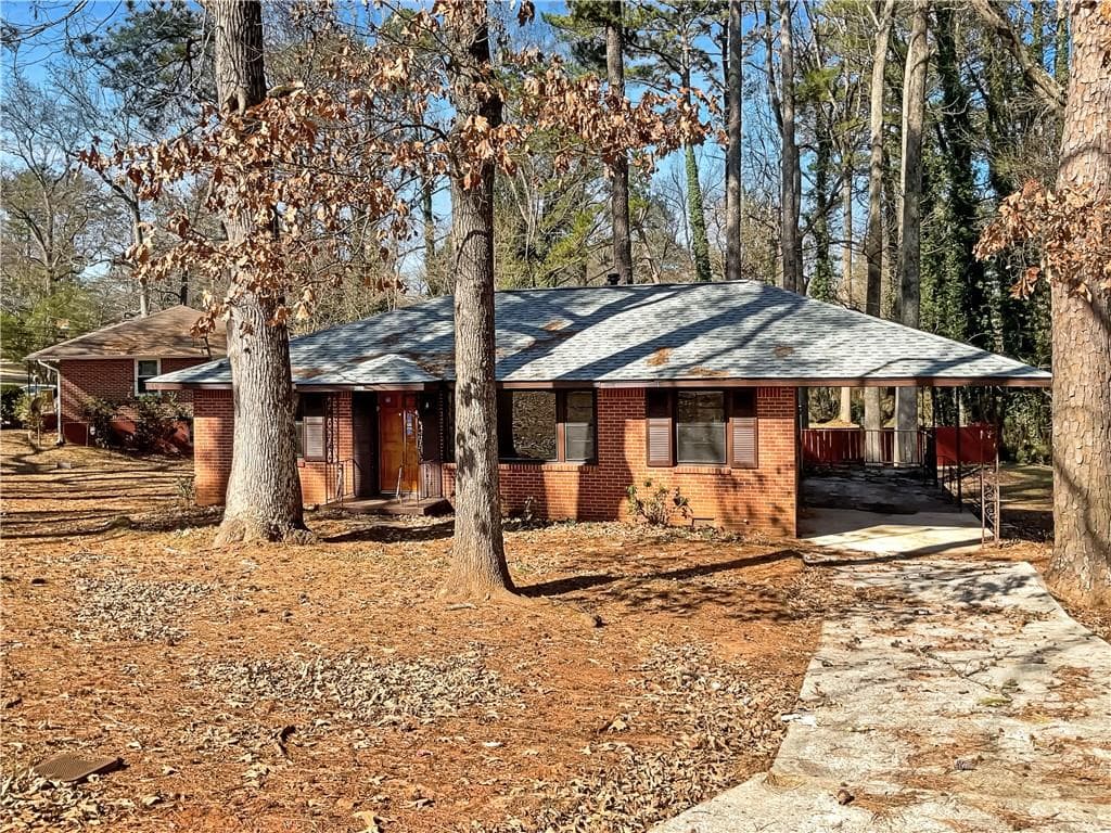 3 bedroom, 1 bathroom single family residence sold at 4227 Pine Circle, Forest Park, GA 30297