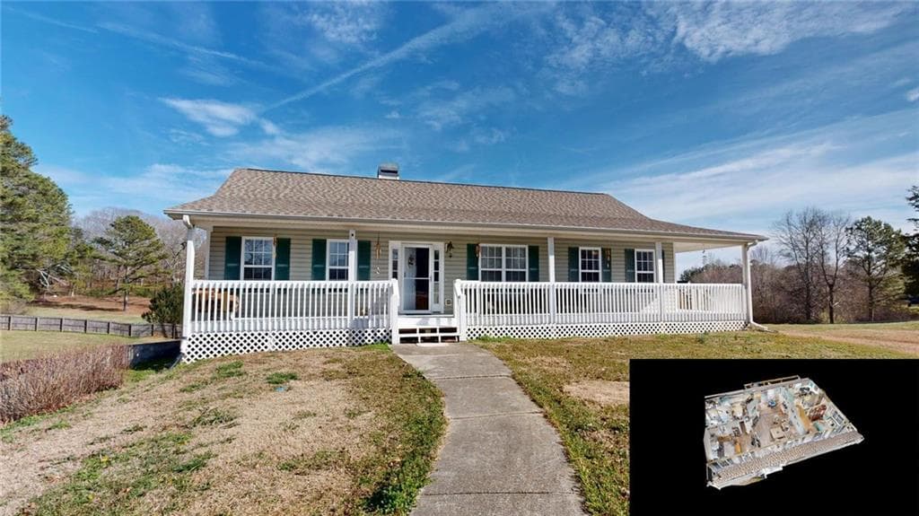 3 bedroom, 2 bathroom single family residence sold at 2853 Rainey Road, Temple, GA 30179