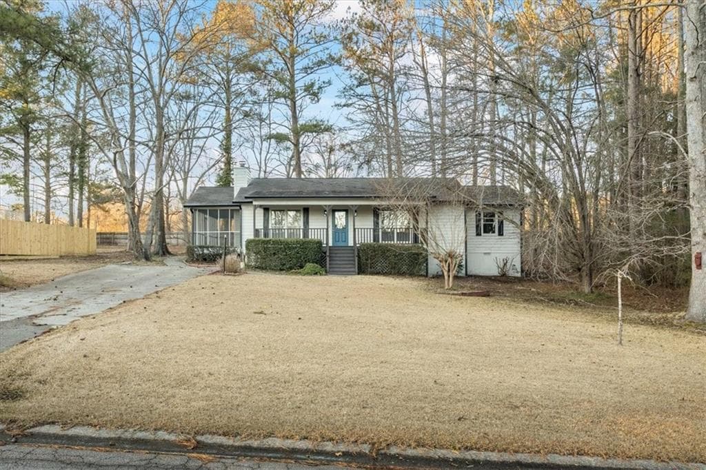 3 bedroom, 2 bathroom single family residence sold at 128 Towne Creek Drive, Villa Rica, GA 30180
