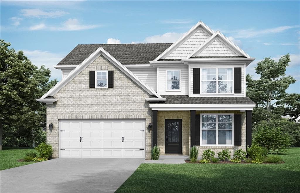 4 bedroom, 3 bathroom single family residence sold at 7305 Yewtree Drive, Flowery Branch, GA 30542