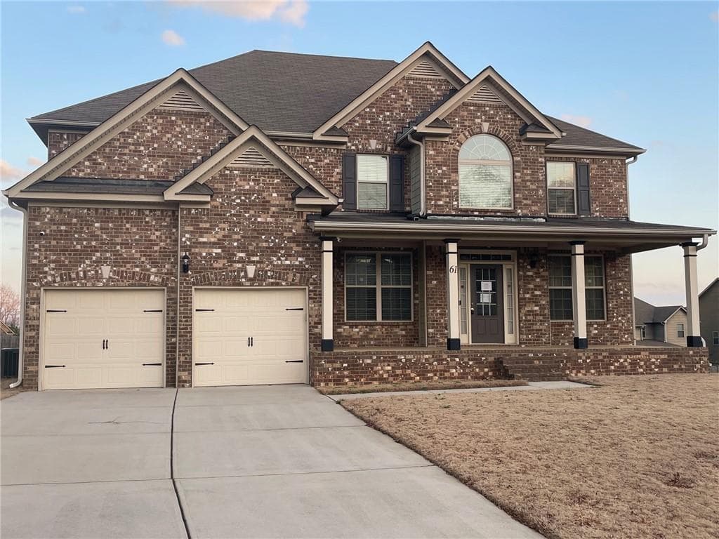 5 bedroom, 4 bathroom single family residence sold at 61 Denton Court, Acworth, GA 30101