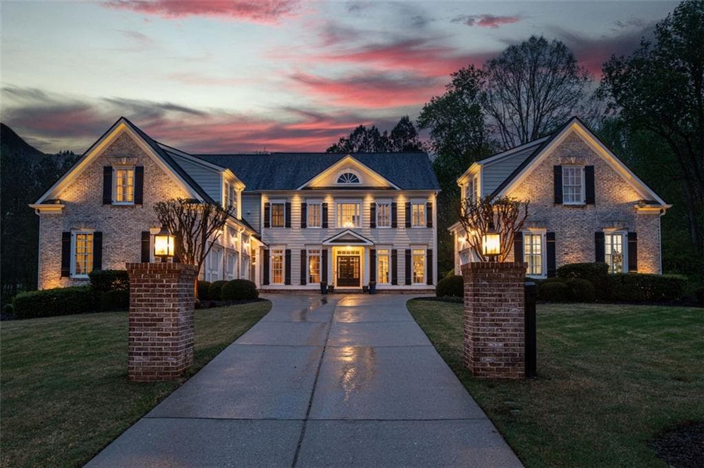 5 bedroom, 7 bathroom, 7,828 sq ft single family residence sold at 15725 CANTERBURY CHASE, Milton, GA 30004
